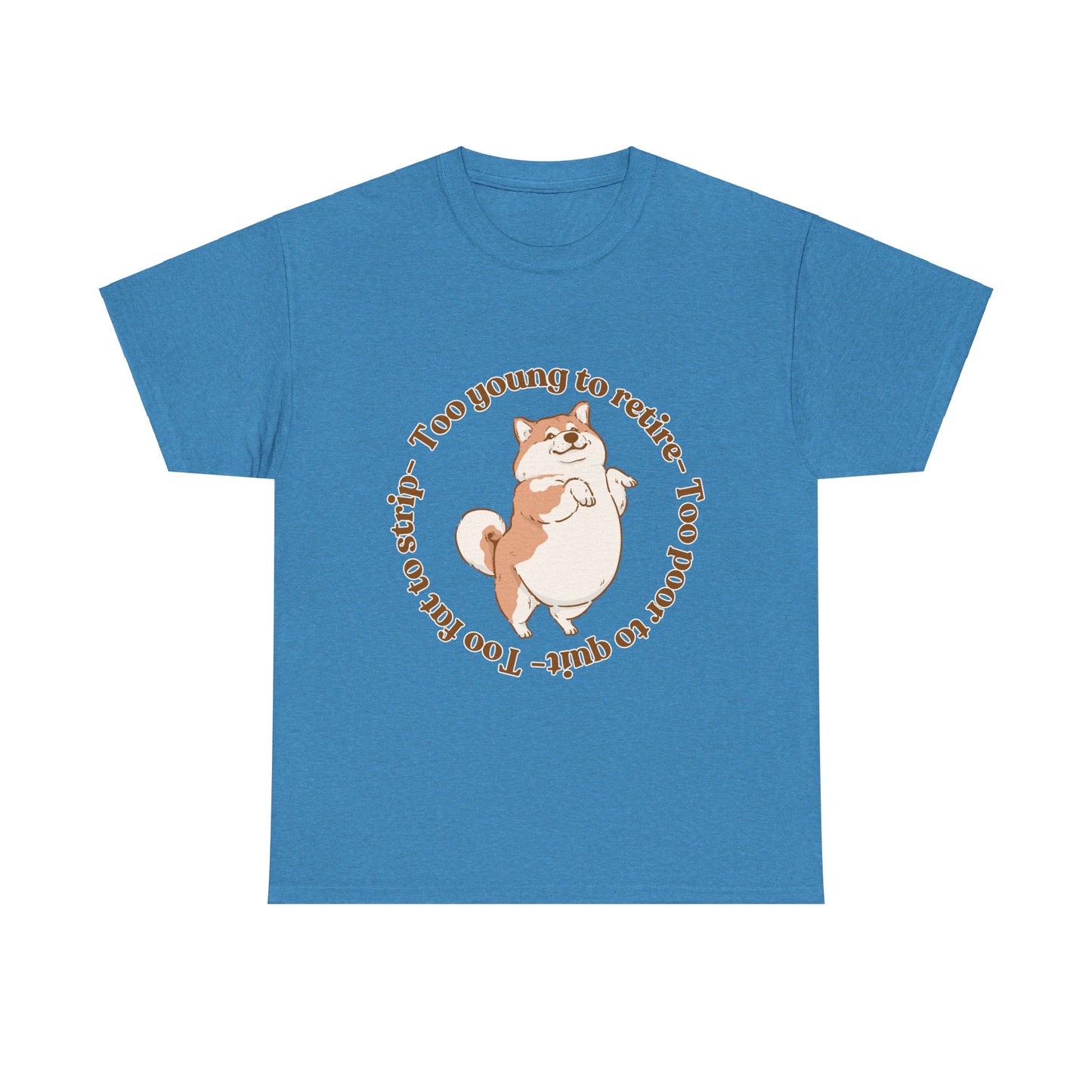 Too Young Unisex Heavy Cotton Tee