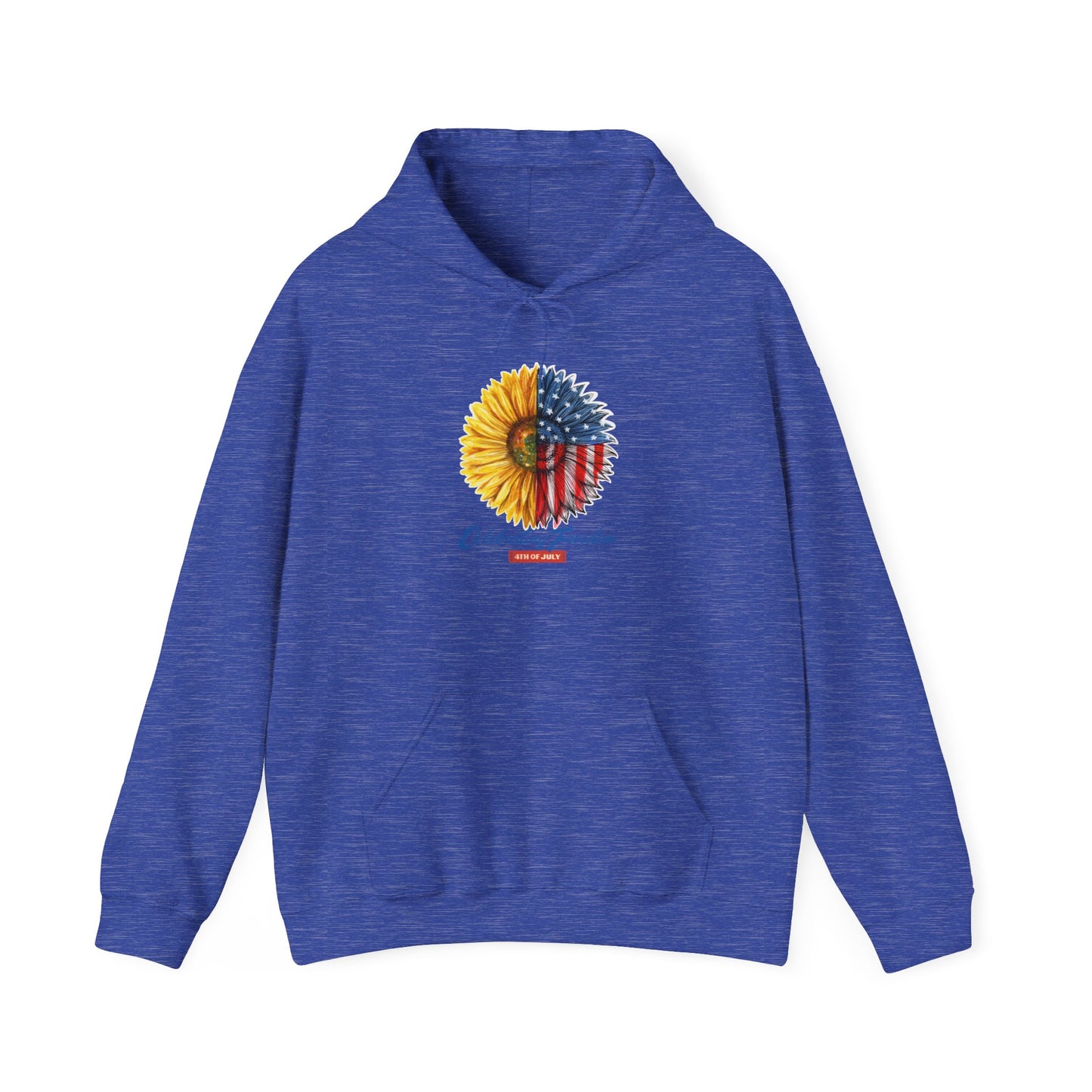 Sunflower American Flag Apparel