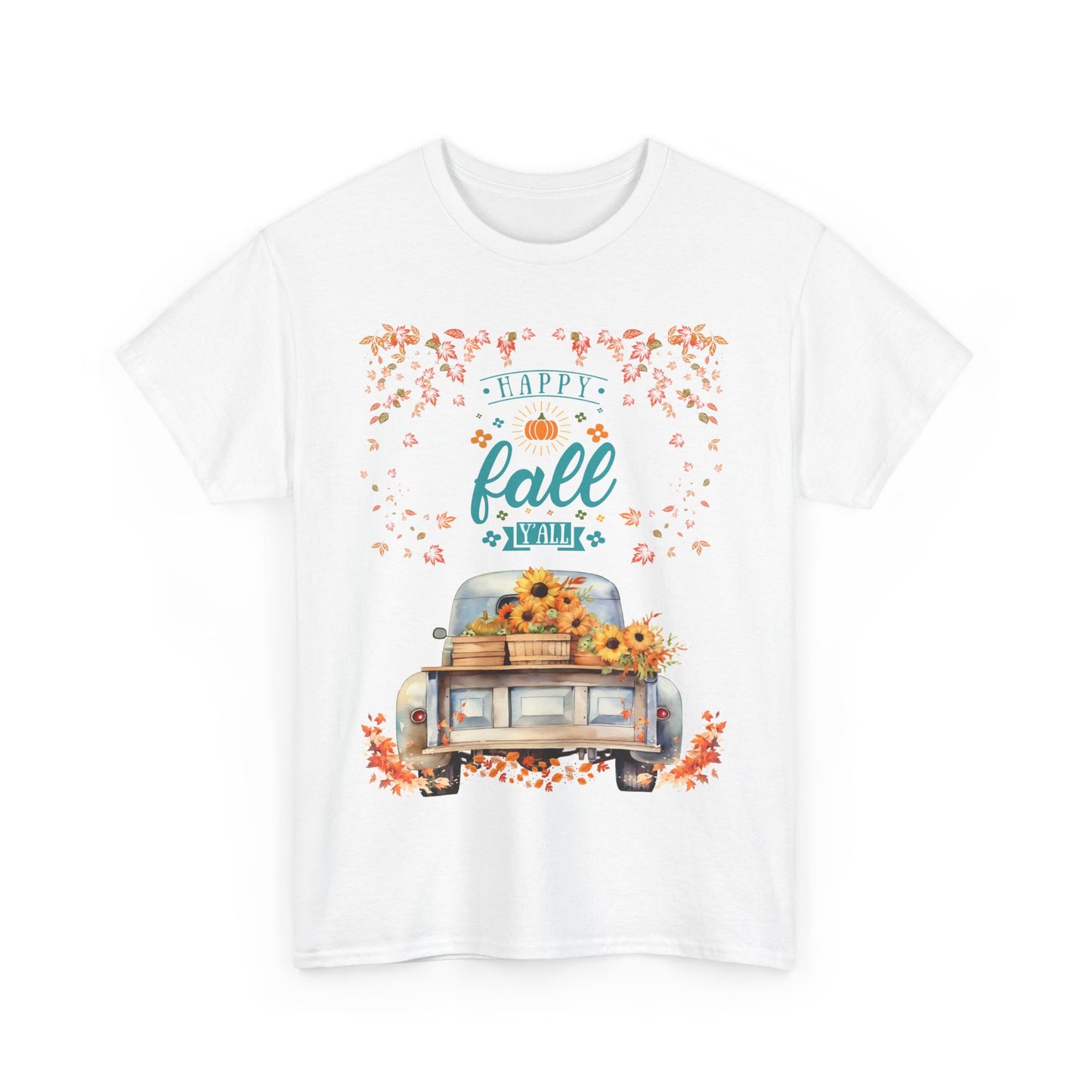 Happy Fall Heavy Cotton Tee