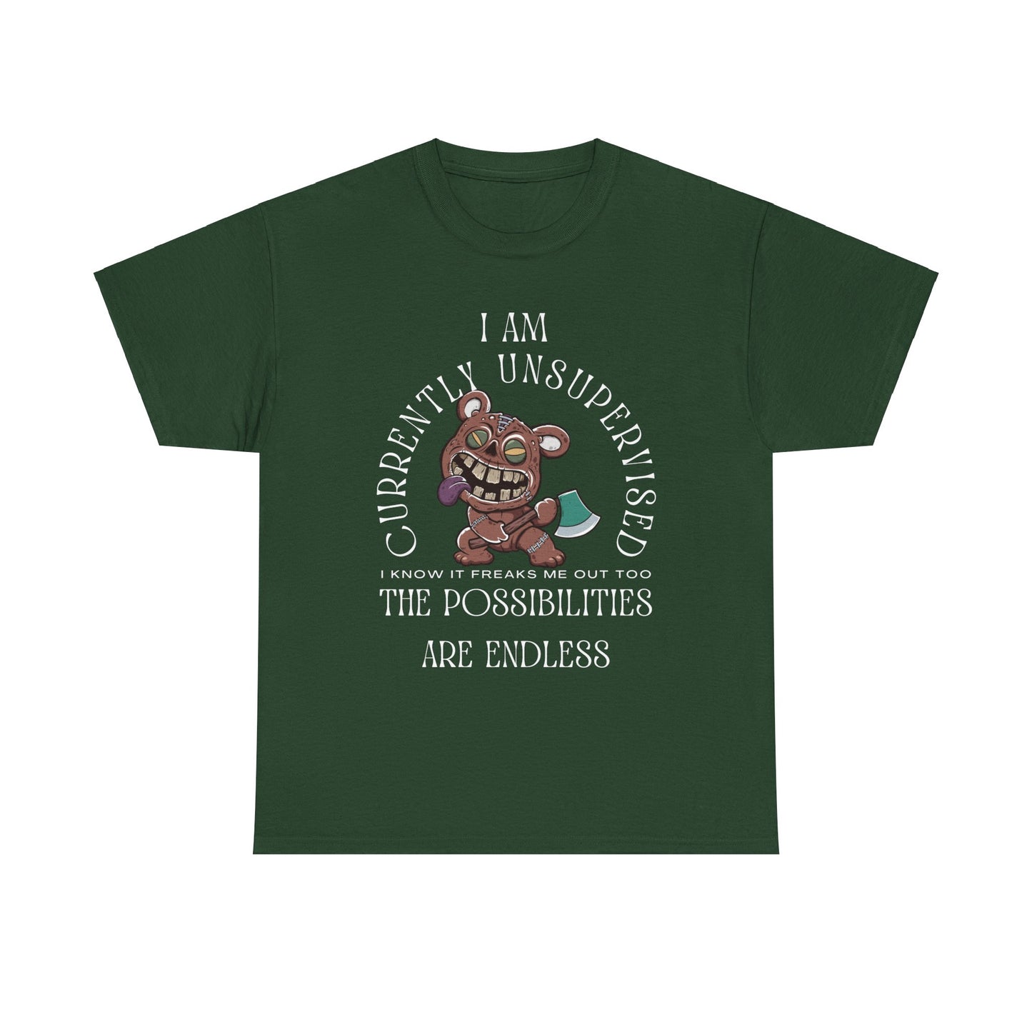 Unsupervised Unisex Heavy Cotton Tee