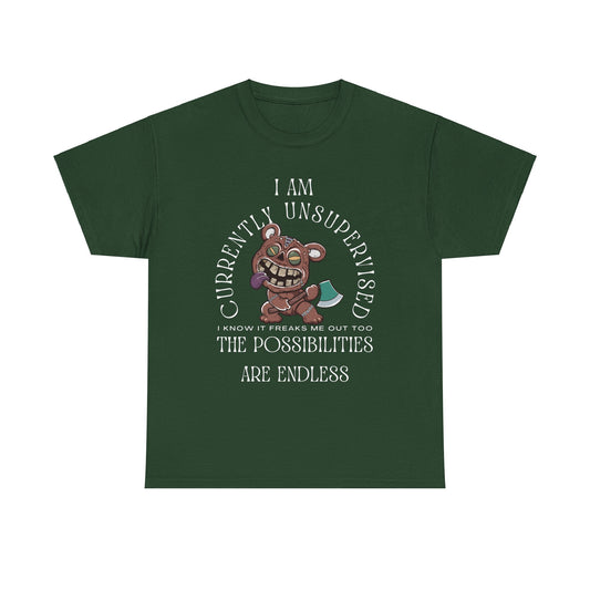 Unsupervised Unisex Heavy Cotton Tee