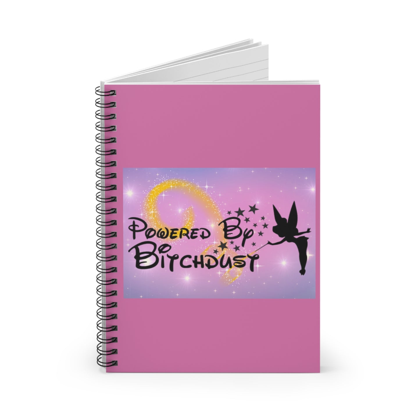 Power By Spiral Notebook - Ruled Line
