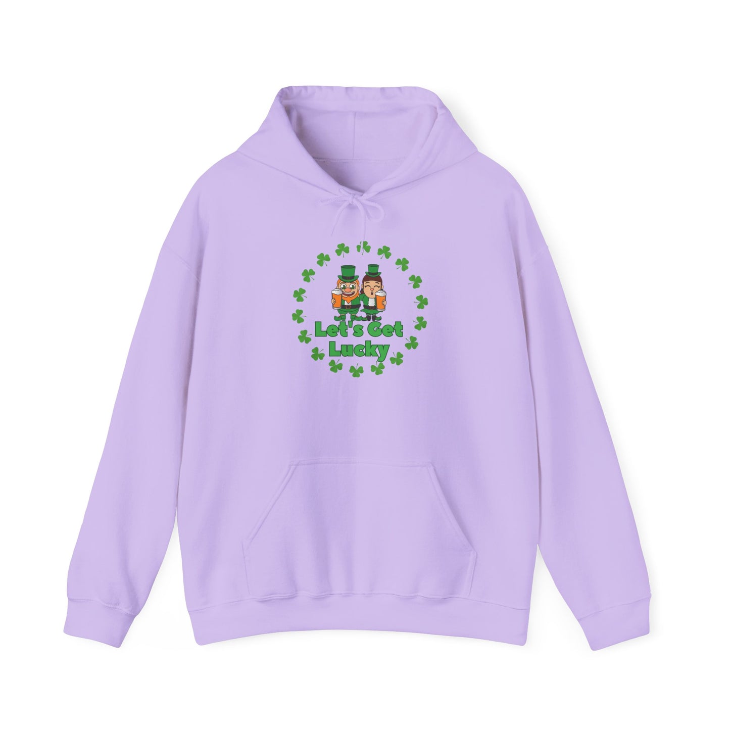 Lets get Lucky Unisex Heavy Blend™ Hooded Sweatshirt