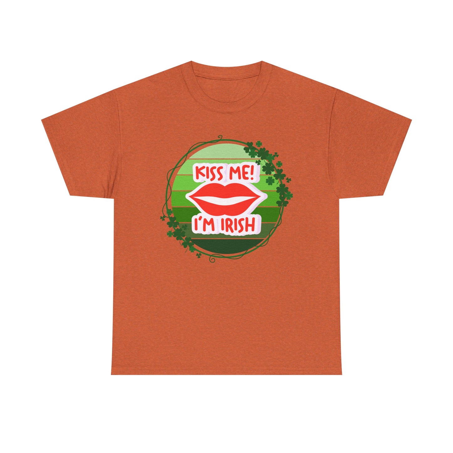 Kiss Me I'm Irish Unisex Heavy Cotton Tee
