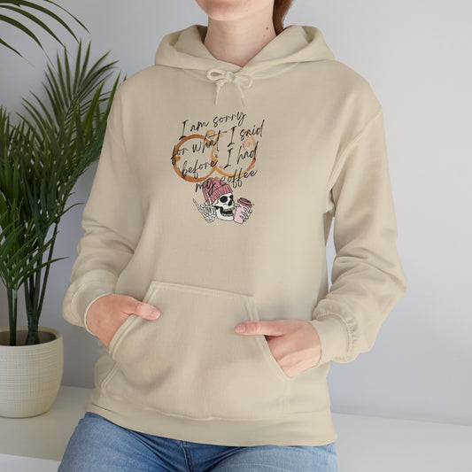 Coffee Unisex Heavy Blend™ Hooded Sweatshirt