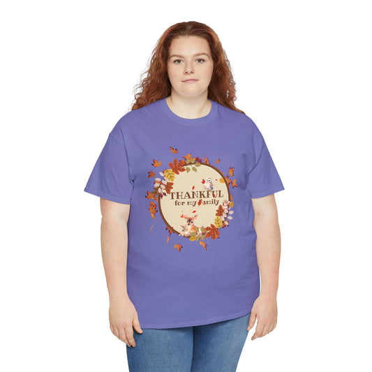 For my Family Unisex Heavy Cotton Tee