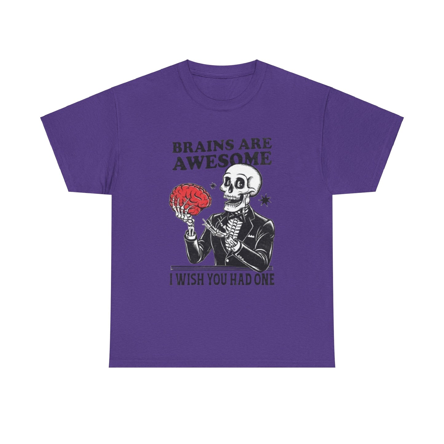 Brains Unisex Heavy Cotton Tee
