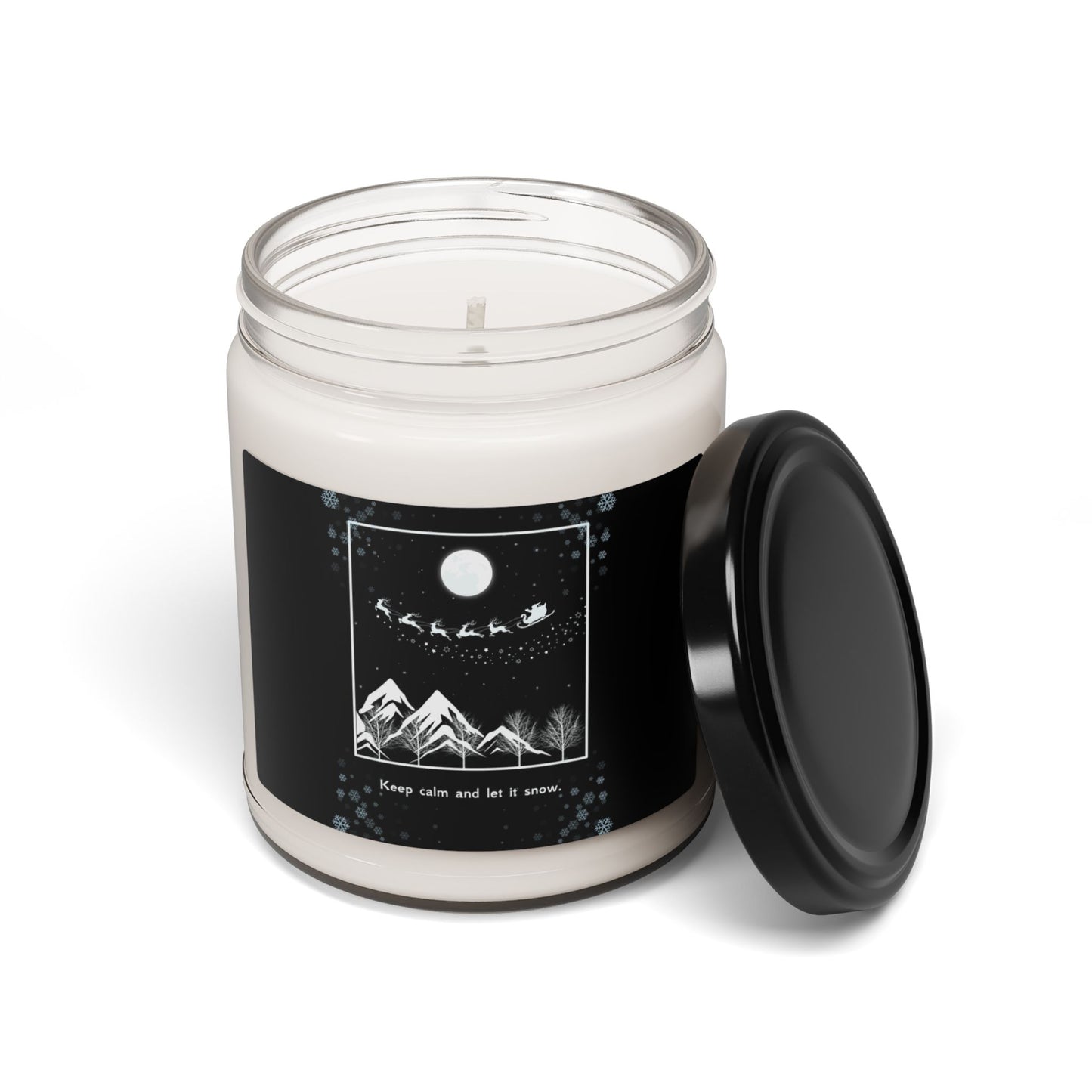 Let it Snow Scented Soy Candle, 9oz