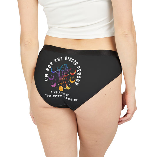 Not the Bigger Person Women's Underwear (AOP)