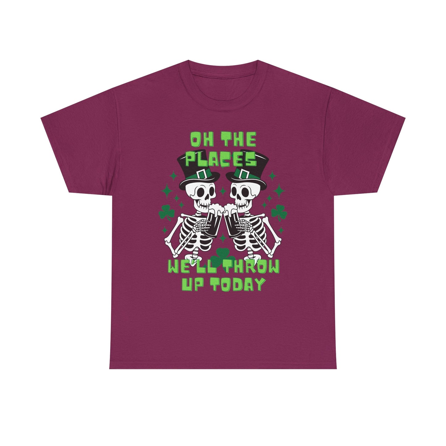 Oh the Places Unisex Heavy Cotton Tee