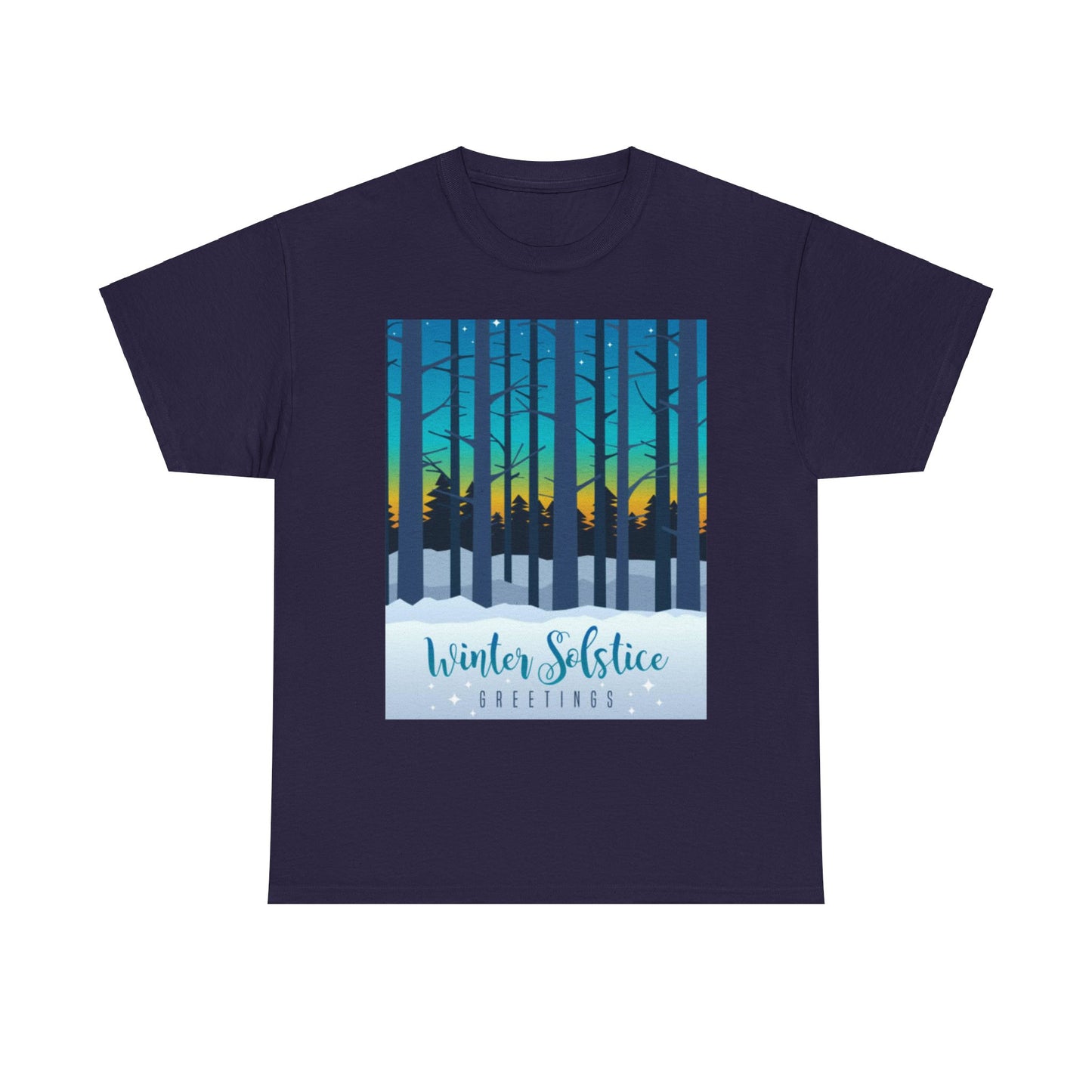 Winter Solstice Unisex Heavy Cotton Tee