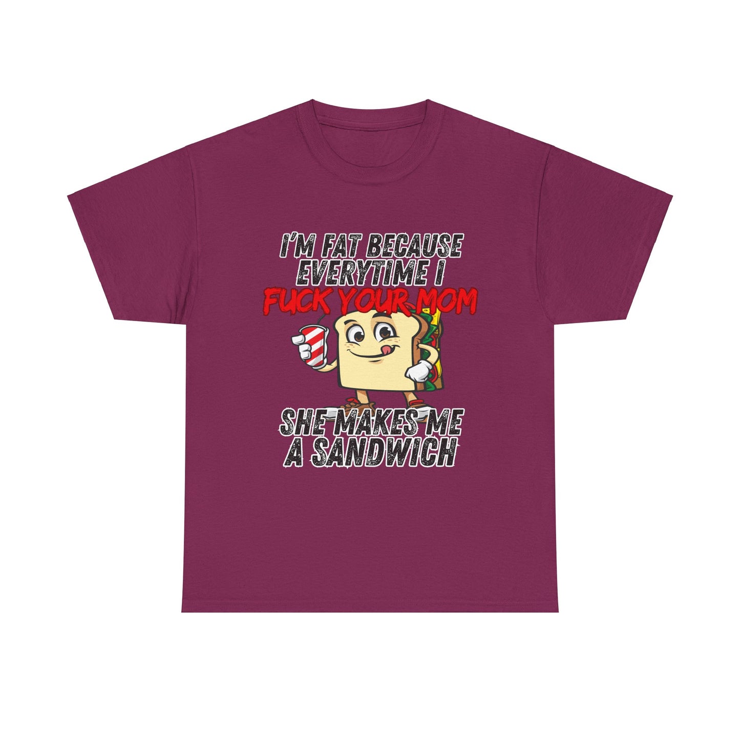I'm Fat Unisex Heavy Cotton Tee