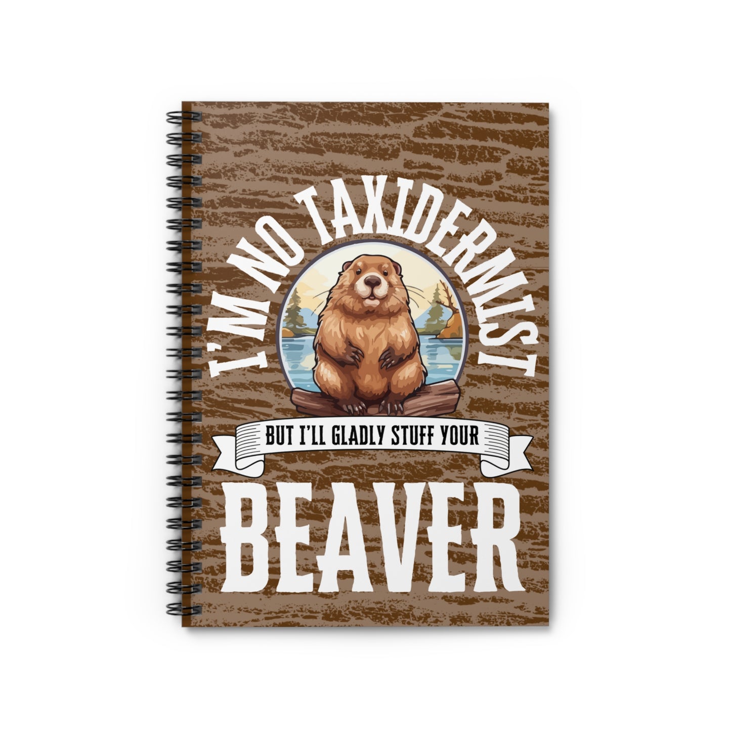 Taxidermist Spiral Notebook - Ruled Line