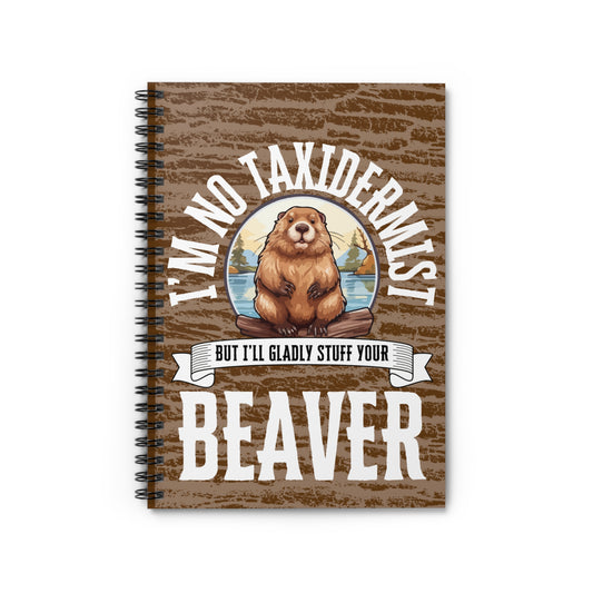 Taxidermist Spiral Notebook - Ruled Line