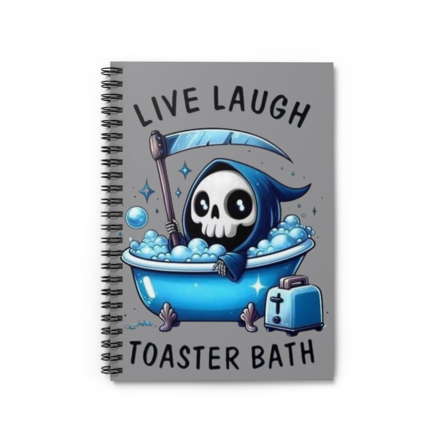 Live Laugh Spiral Notebook - Ruled Line