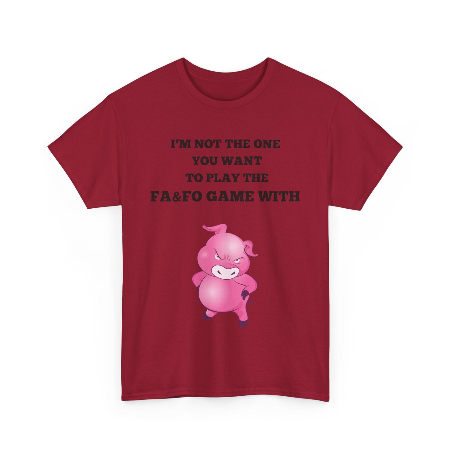 I'm Not The One To Play Unisex Heavy Cotton Tee