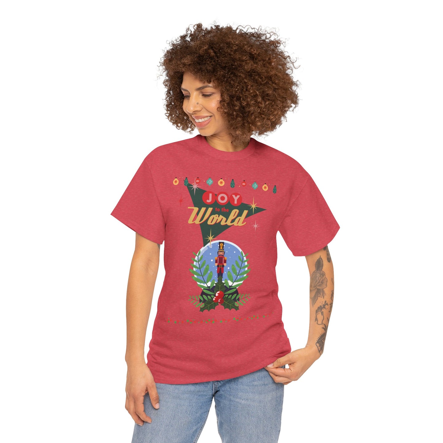 Joy to the World Unisex Heavy Cotton Tee
