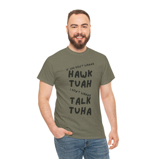 Hawk Tuah Unisex Heavy Cotton Tee