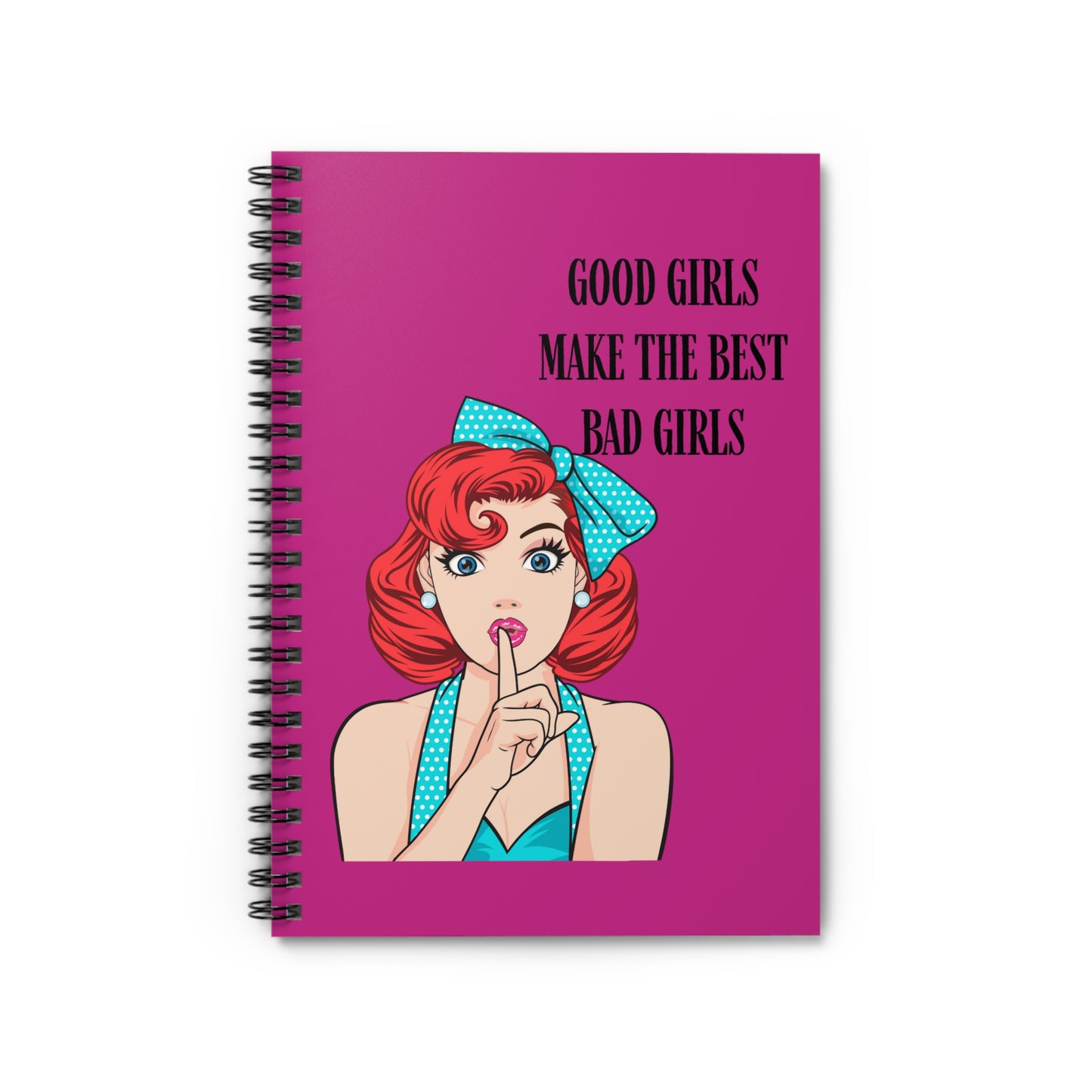 Good Girls Make Spiral Notebook - Ruled Line
