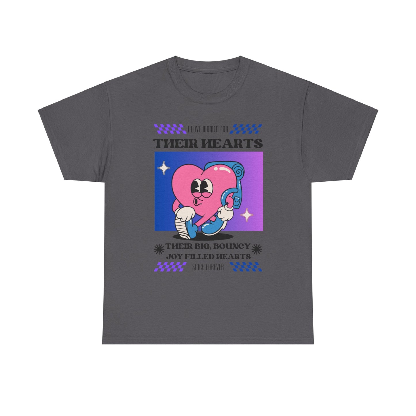Love Hearts Unisex Heavy Cotton Tee