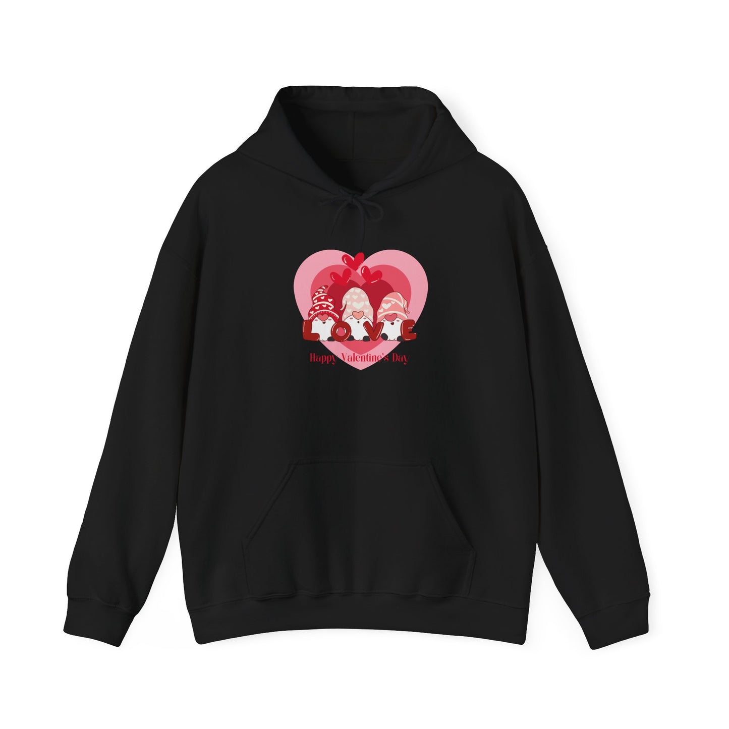 Valentines Gnome Unisex Heavy Blend™ Hooded Sweatshirt