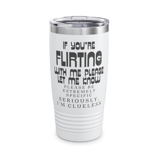 Flirting Ringneck Tumbler, 20oz