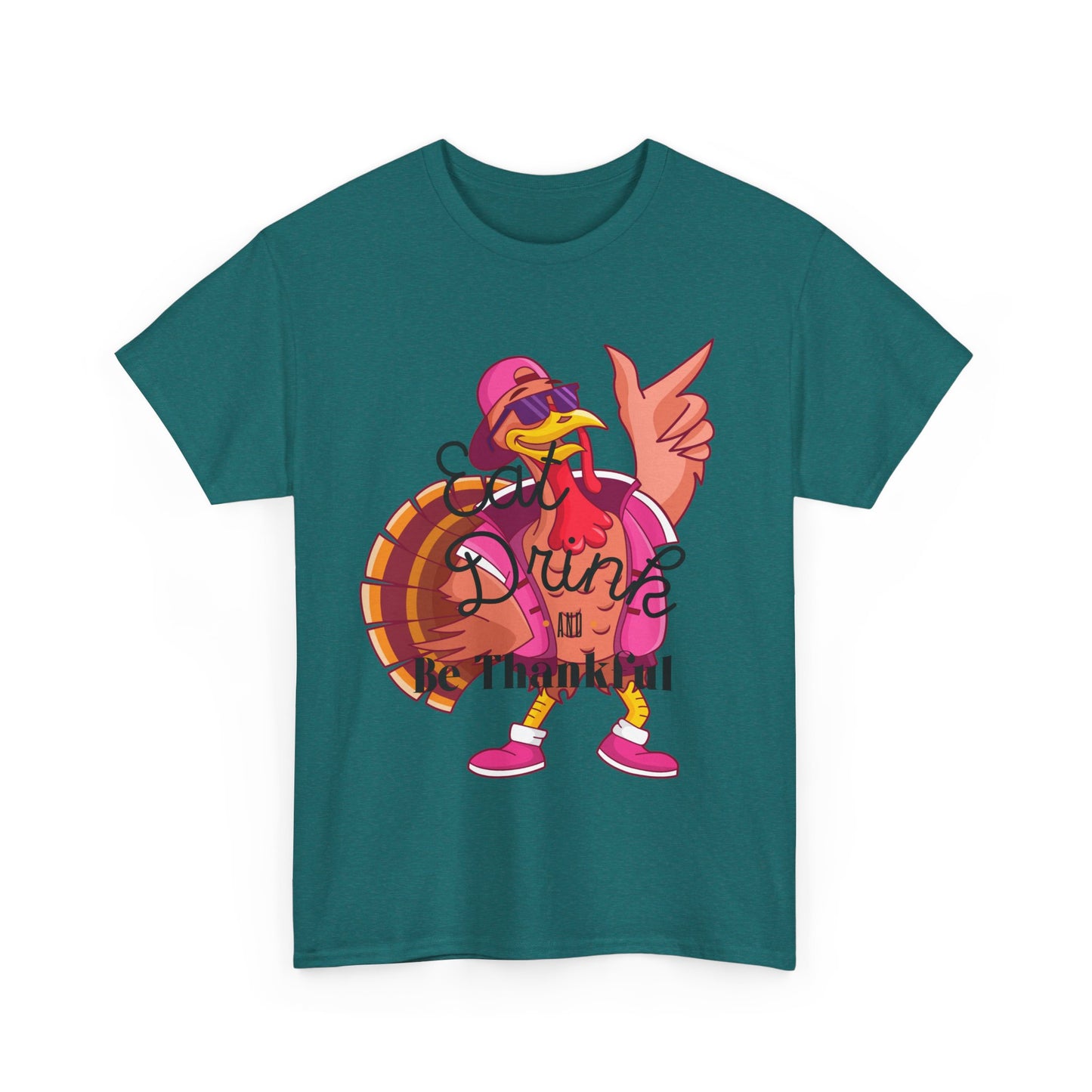 Eat Drink Unisex Heavy Cotton Tee