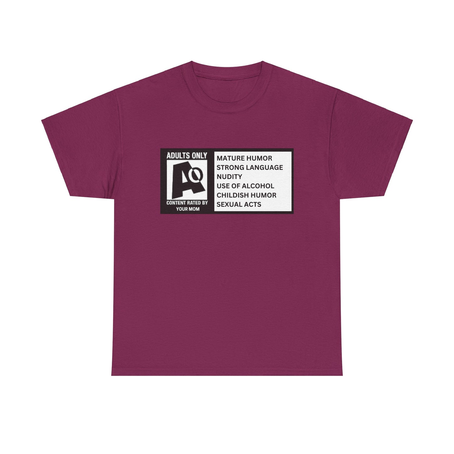 Maturity Rating Unisex Heavy Cotton Tee