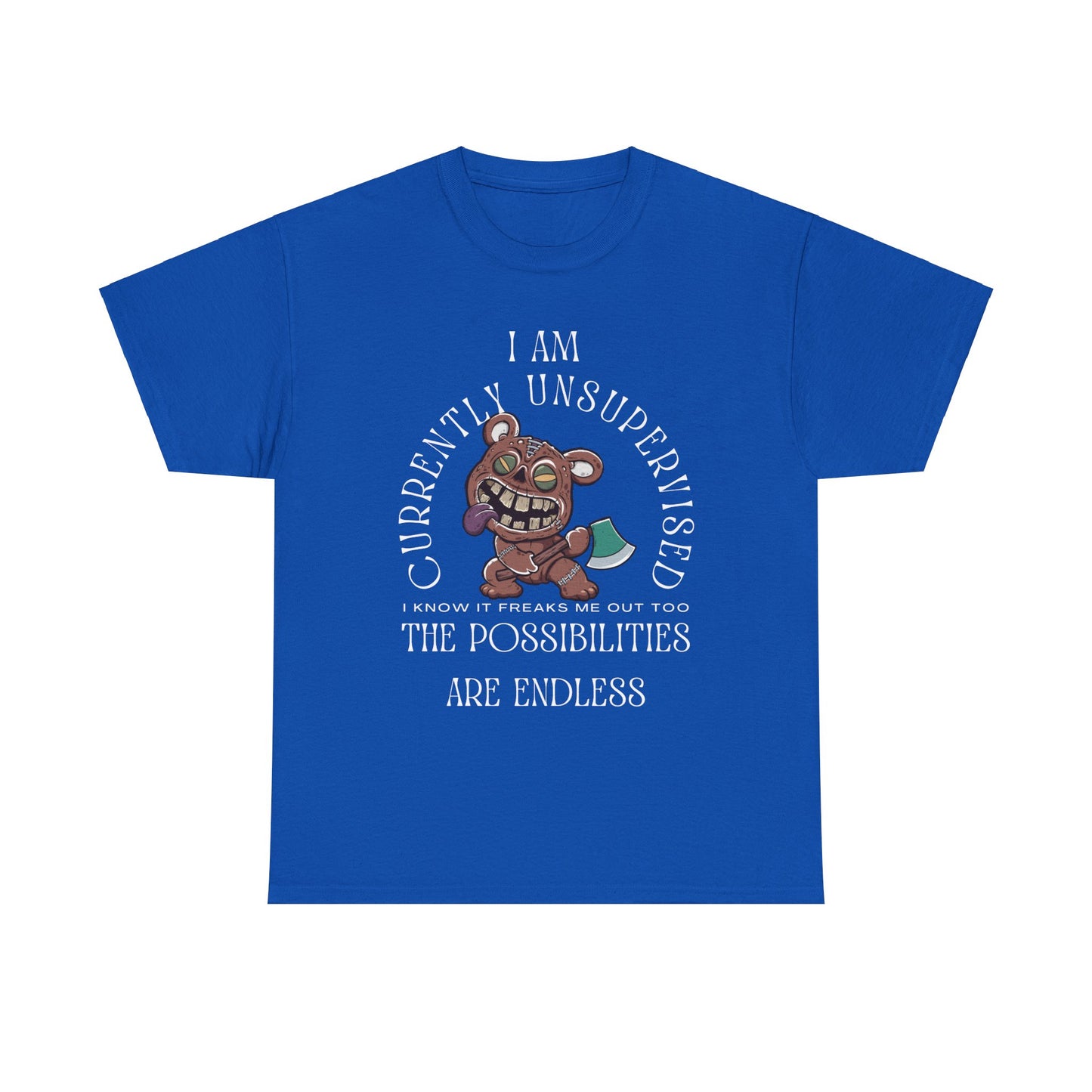 Unsupervised Unisex Heavy Cotton Tee