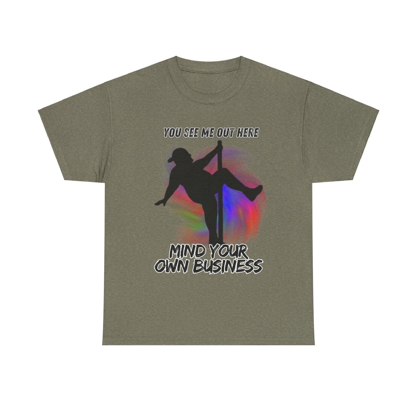 Mind Your Business Unisex Heavy Cotton Tee