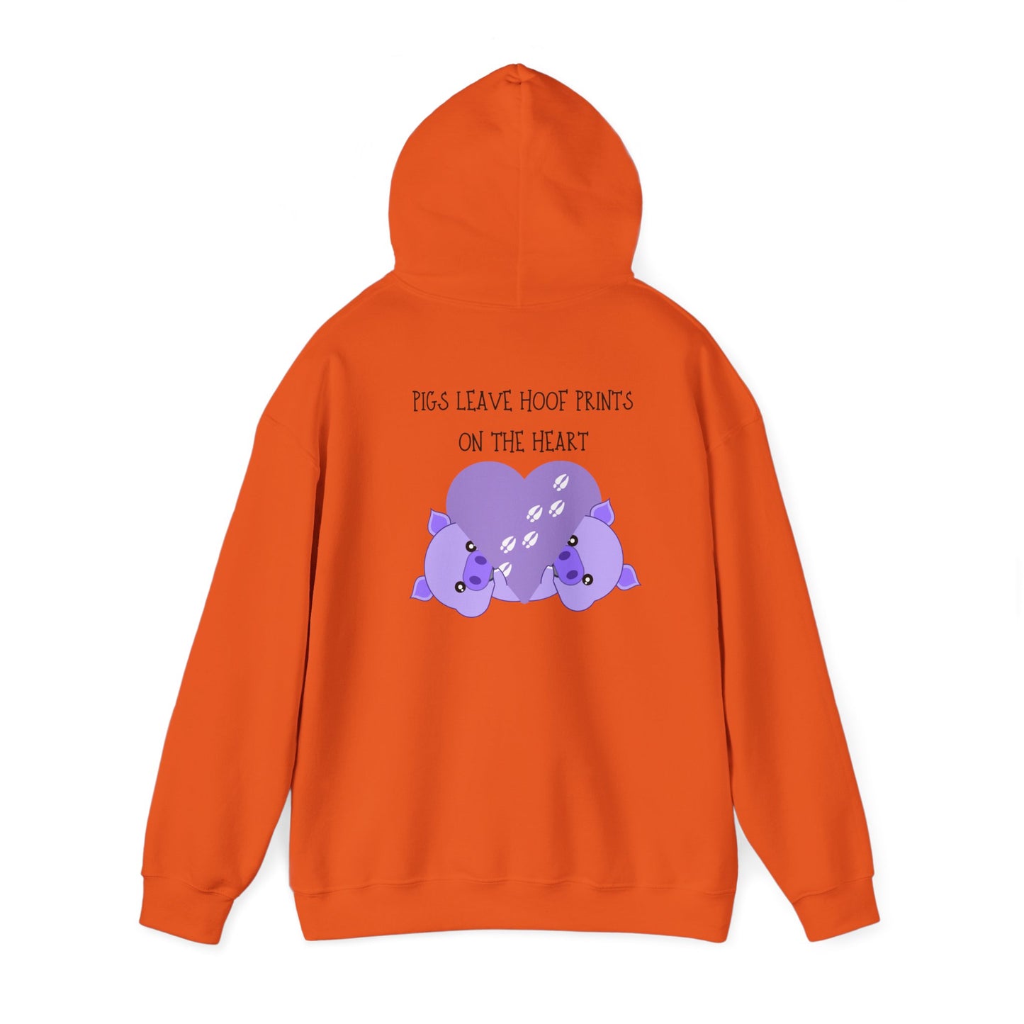 Pigs leave Unisex Heavy Blend™ Hooded Sweatshirt