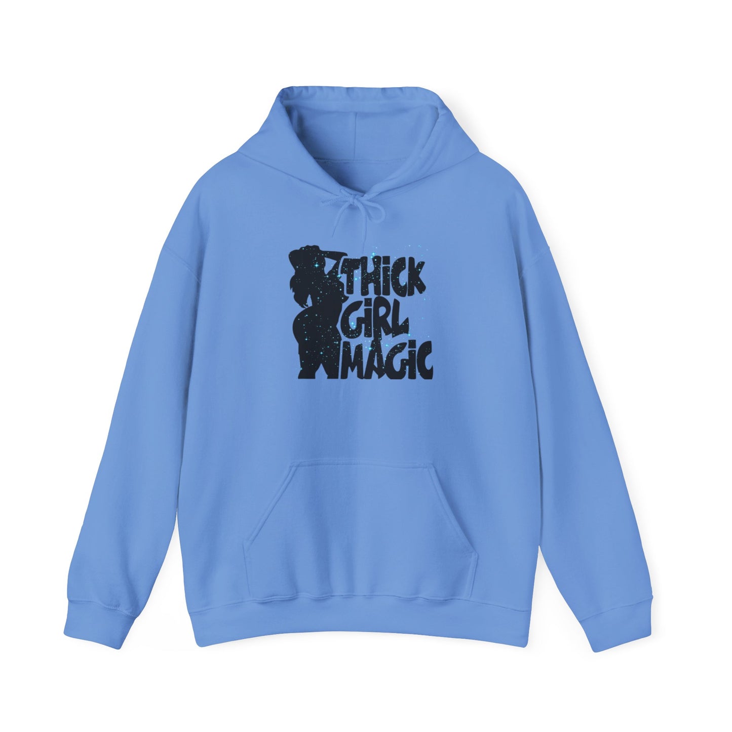 Thick Girl Magic Unisex Hooded Sweatshirt