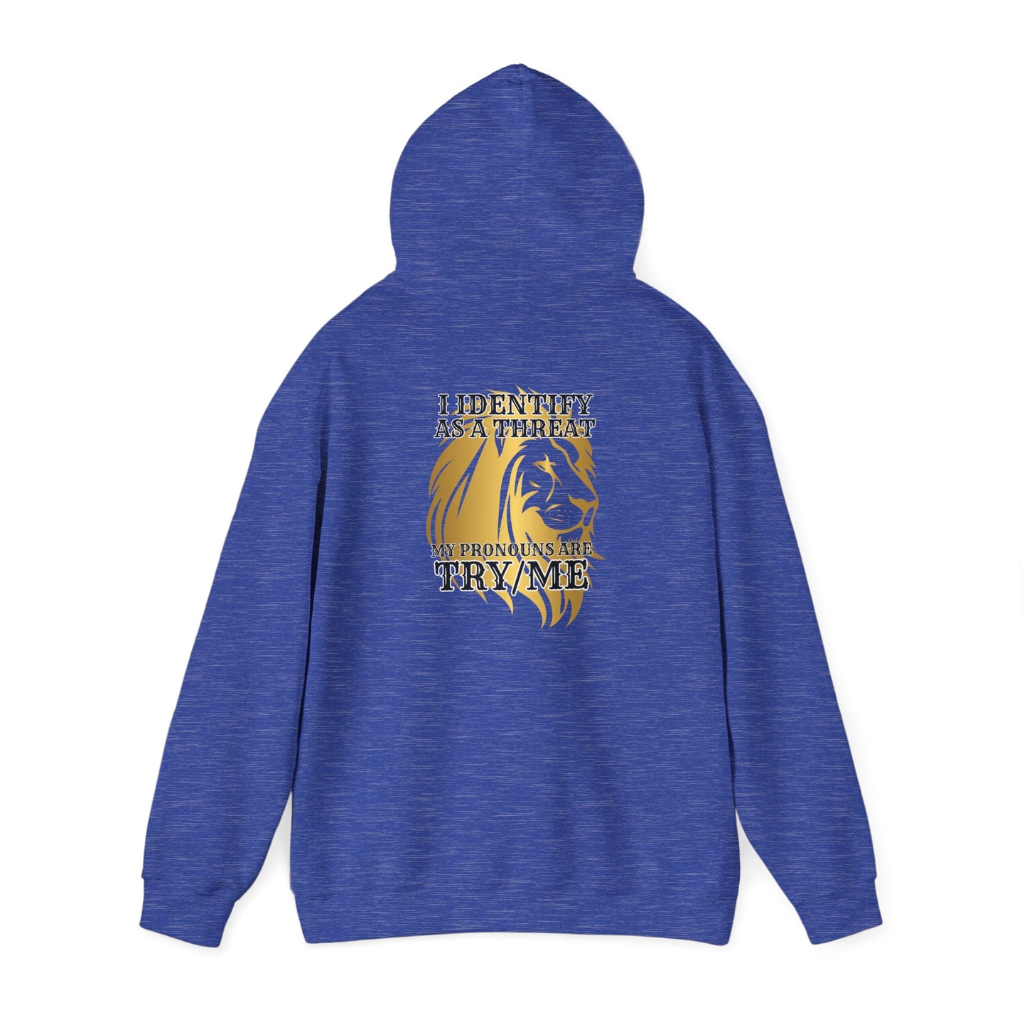 Pronouns Unisex Heavy Blend™ Hooded Sweatshirt