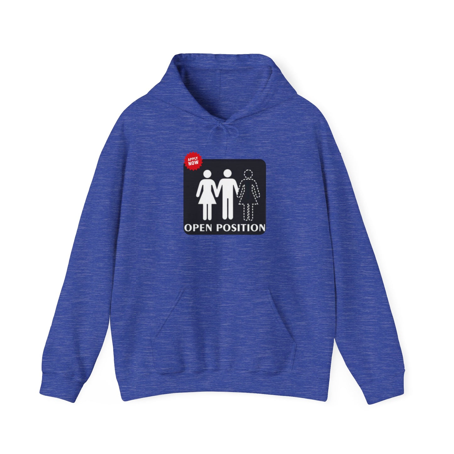 Open Position 2 Unisex Heavy Blend™ Hooded Sweatshirt