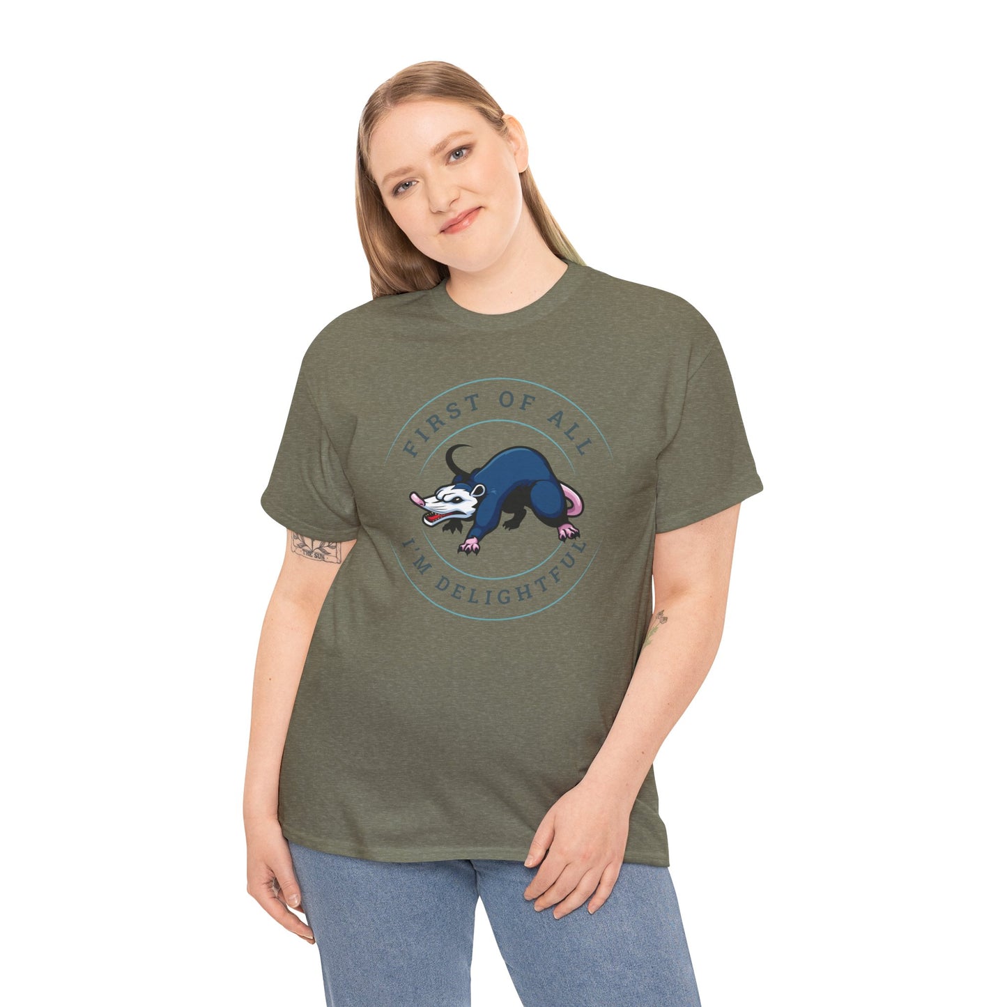 First of all Unisex Heavy Cotton Tee