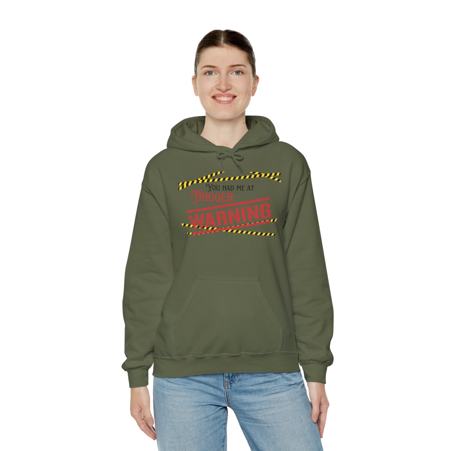 Trigger Warning Unisex Heavy Blend™ Hooded Sweatshirt