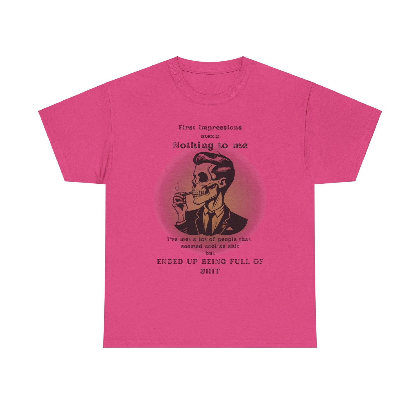 First Impressions Unisex Heavy Cotton Tee
