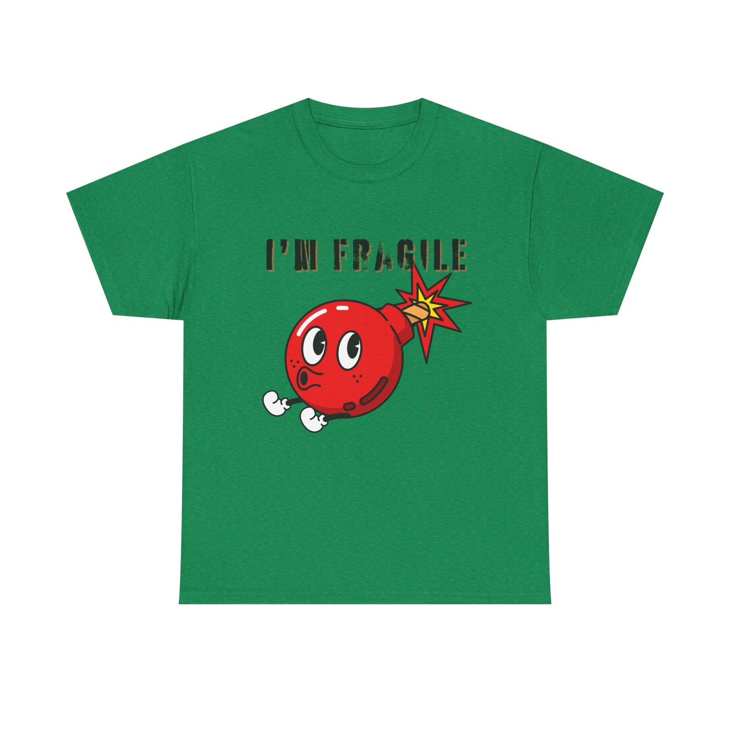 I'M FRAGILE- Unisex Heavy Cotton Tee