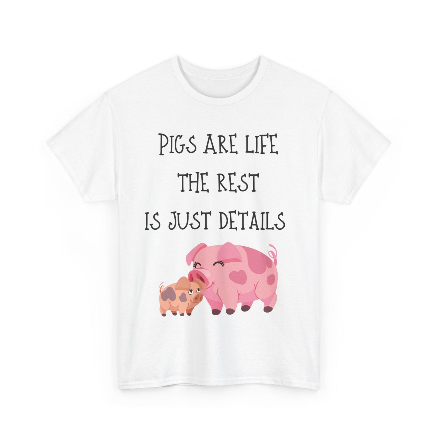Pigs are Unisex Heavy Cotton Tee