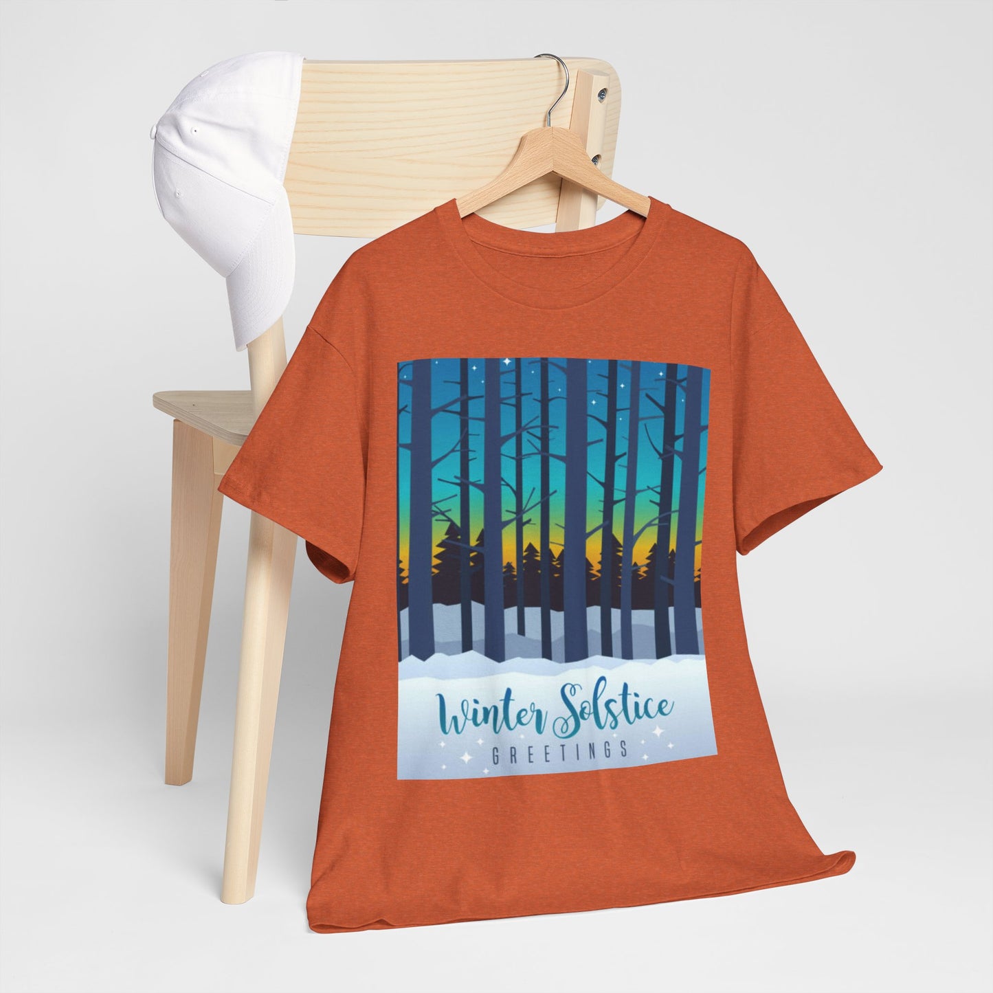 Winter Solstice Unisex Heavy Cotton Tee