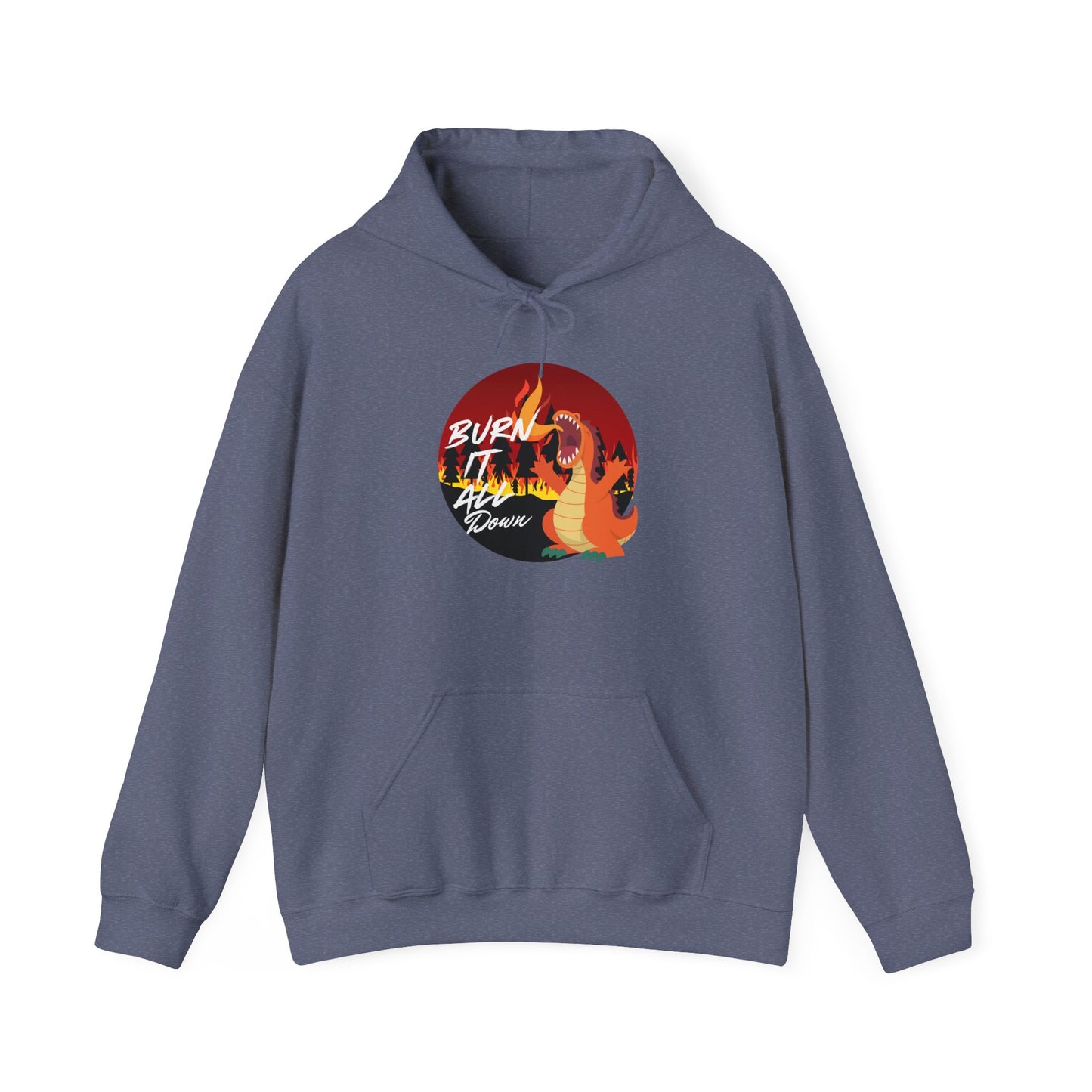 Burn It Unisex Heavy Blend™ Hooded Sweatshirt