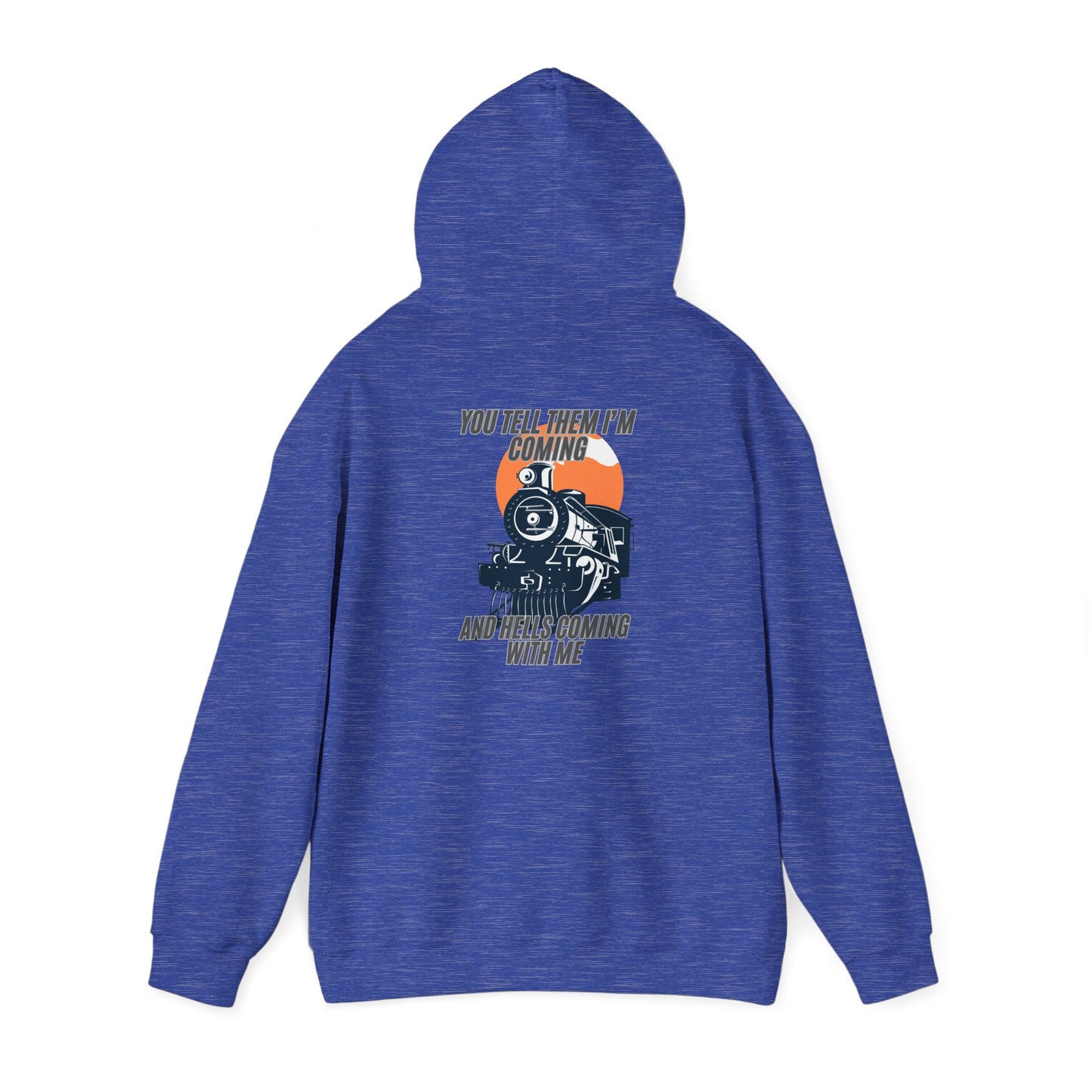 Hell's Coming Unisex Heavy Blend™ Hooded Sweatshirt
