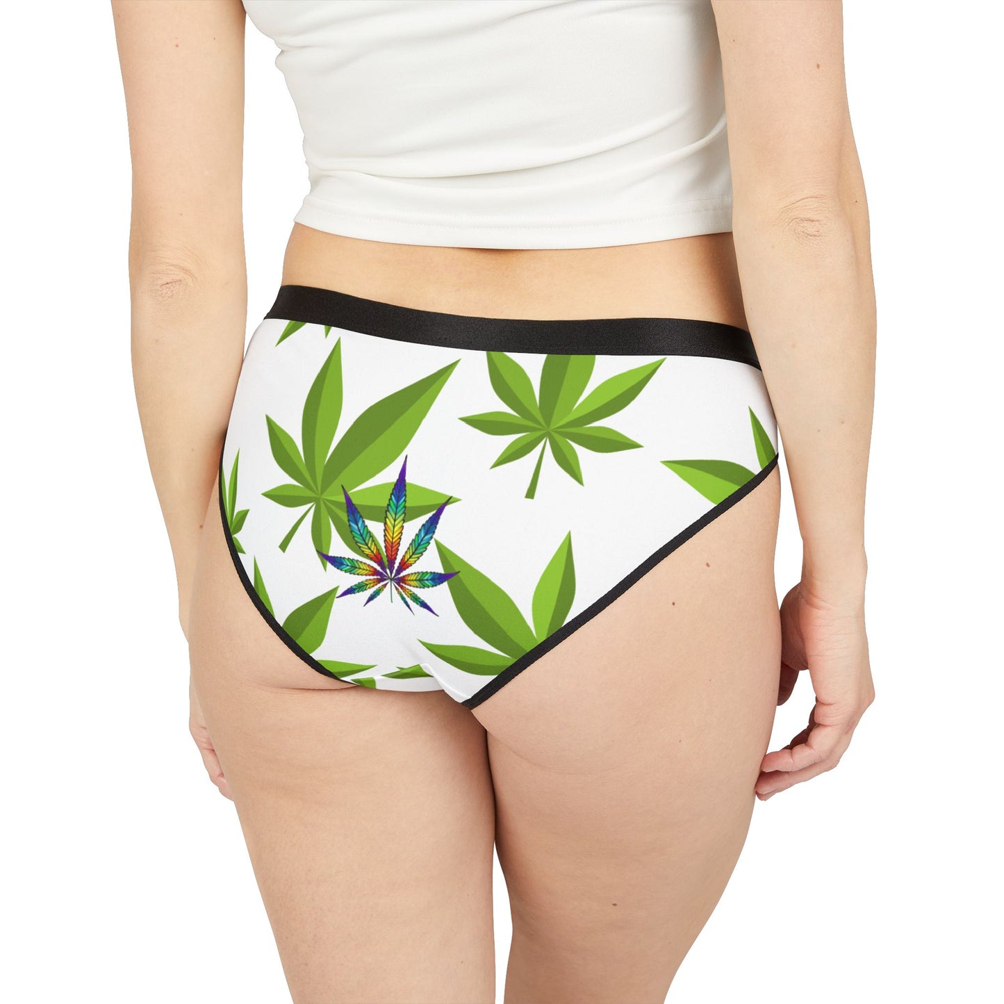 Weed Women's Underwear (AOP)