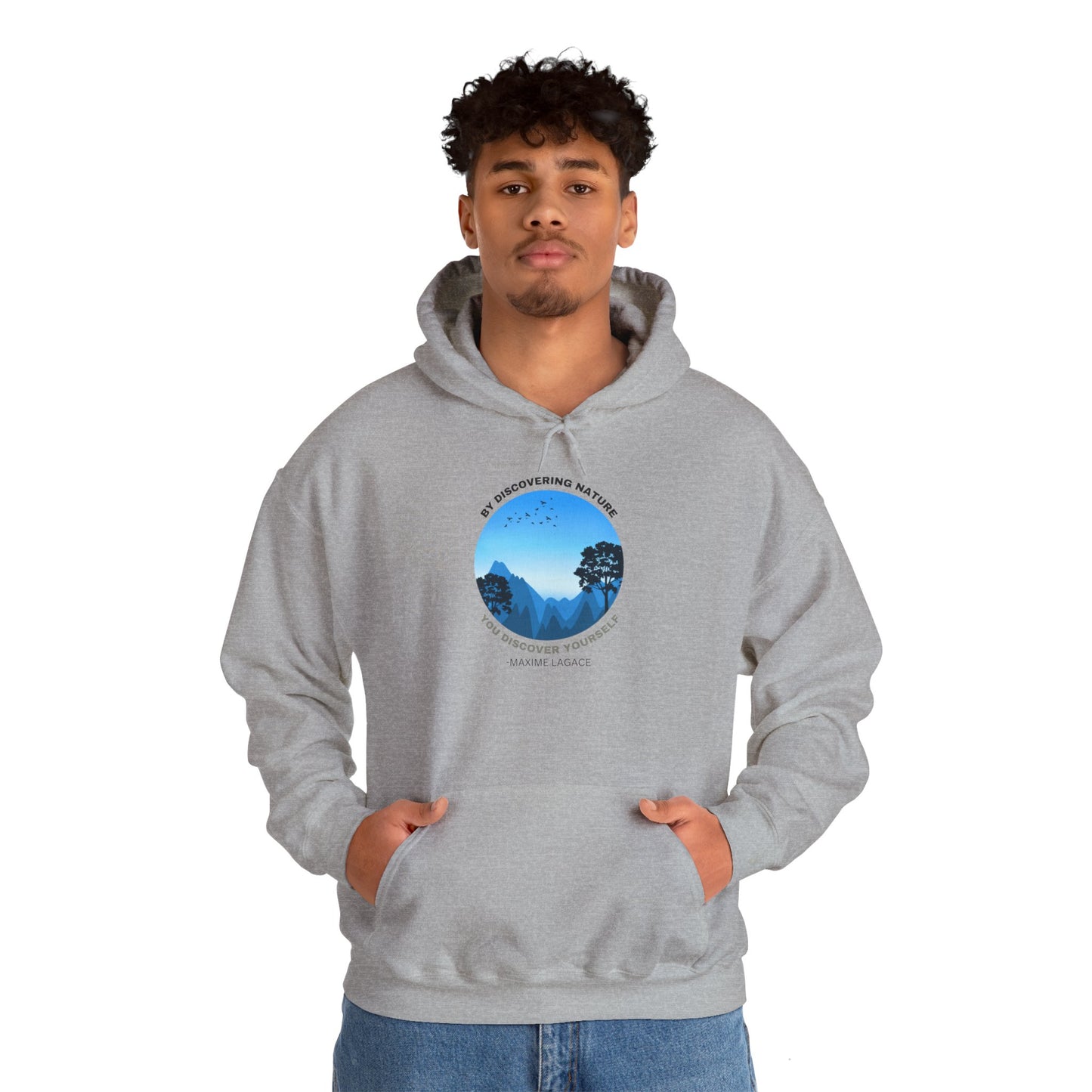 Nature quote Unisex Heavy Blend™ Hooded Sweatshirt