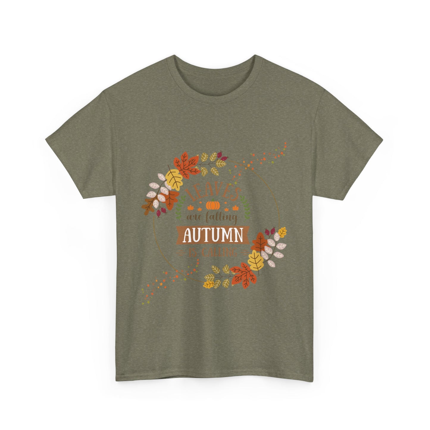Leaves Unisex Heavy Cotton Tee