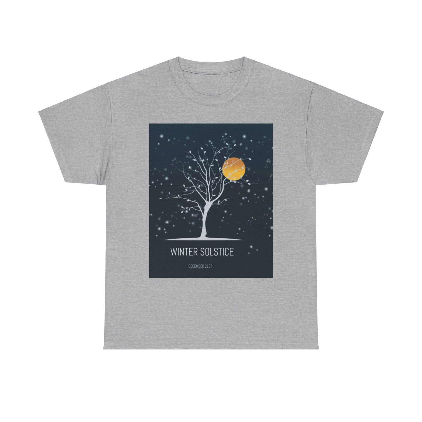 Winter Solstice Unisex Heavy Cotton Tee