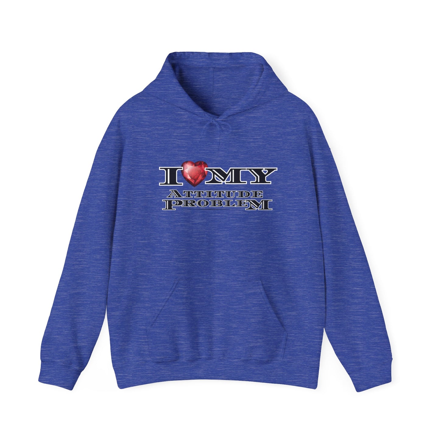 Love My Attitude Unisex Heavy Blend™ Hooded Sweatshirt