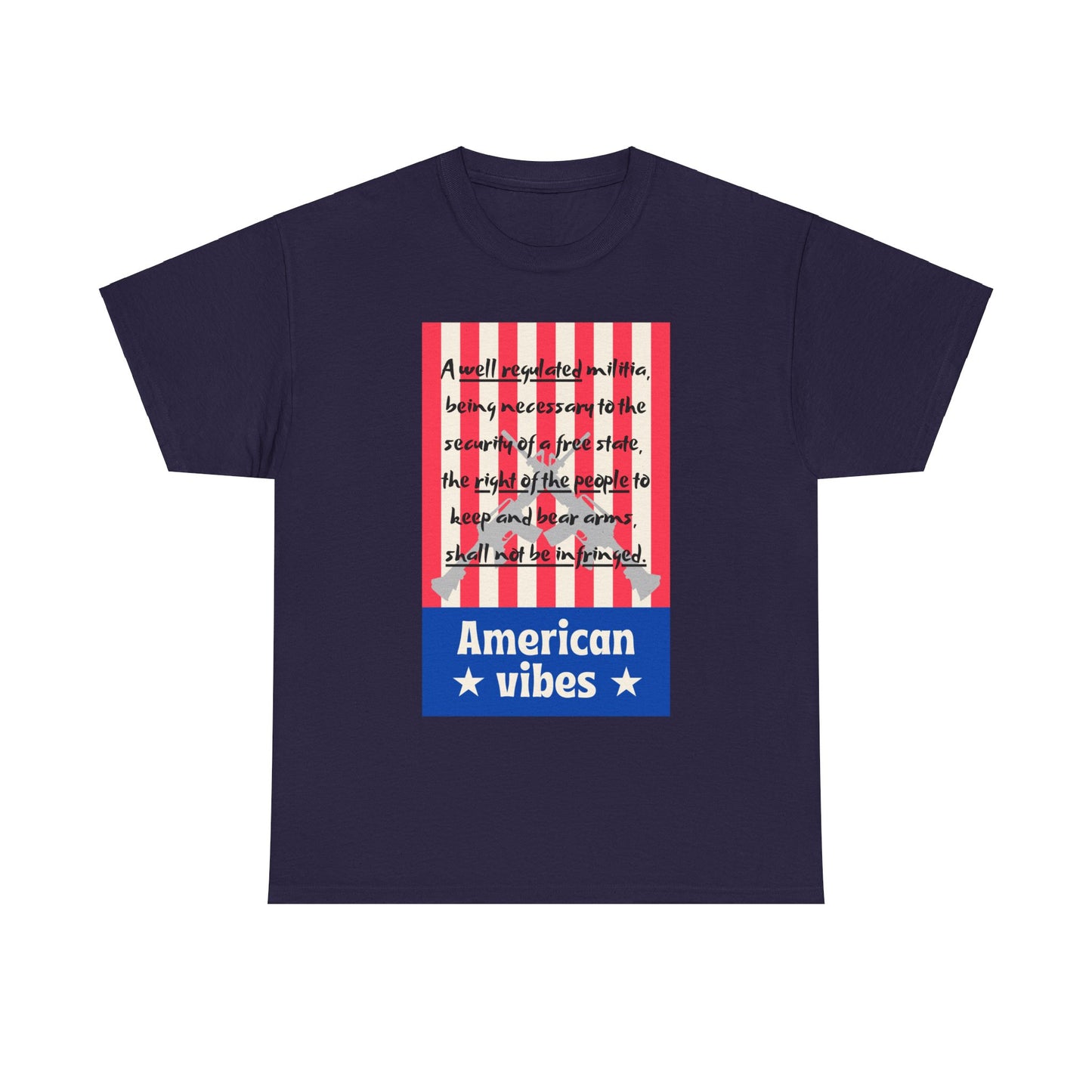 American Vibes Unisex Heavy Cotton Tee