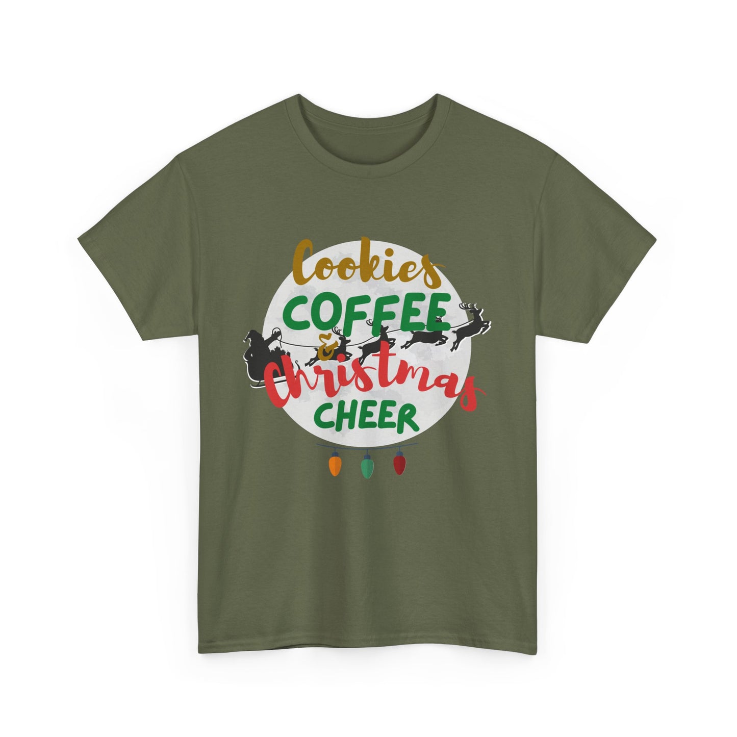 Christmas Cookies Unisex Heavy Cotton Tee