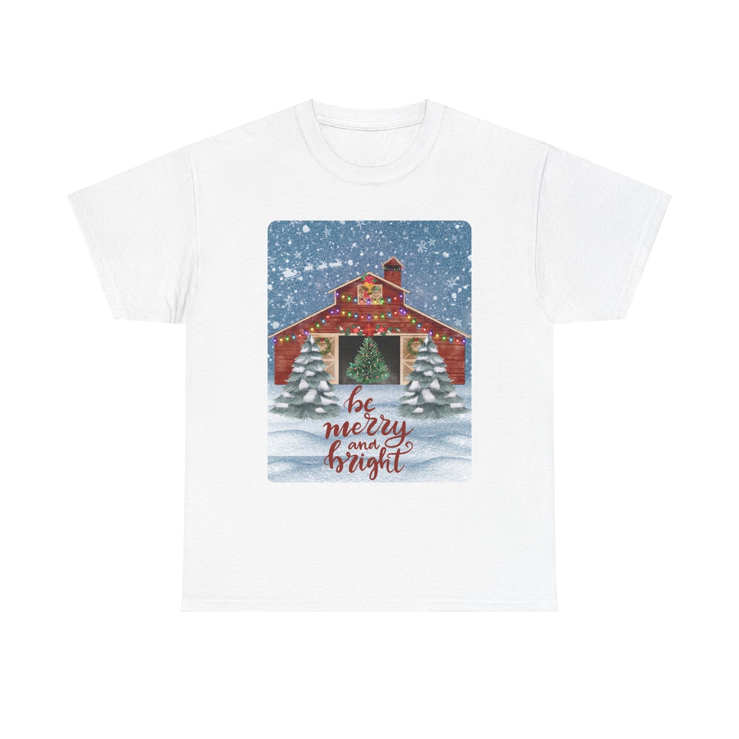 Be Merry Unisex Heavy Cotton Tee